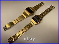 Compu chron & benrus led wristwatches as is for parts or repair no returns