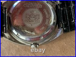 Cornavin Mystery Pinwheel Seconds 17 jewel watch parts/repair