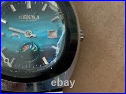 Cornavin Mystery Pinwheel Seconds 17 jewel watch parts/repair