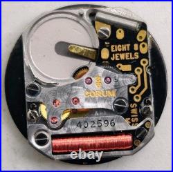 Corum ISA Isatronic 125 High Grade Swiss quartz watch movement For Repair