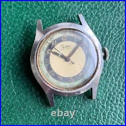 Croton Aquamatic Stainless Clamshell Case Wristwatch Runs PARTS / REPAIR #2