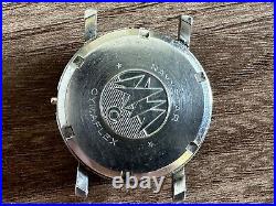 Cyma Navy Star Mechanical Vintage Working For Parts and Repair 34.8mm