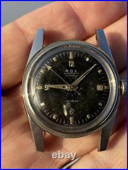 Diver Sub Rox Automatic Skin Diver Vintage Watch For Parts Repair