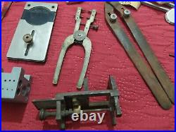 Drawer Big lot Vintage Watchmaker jeweler watch parts repair tools swiss & more