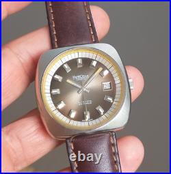ETA 2452 Automatic 39mm Steel Project Watch For Parts or Repair Unworn NOS
