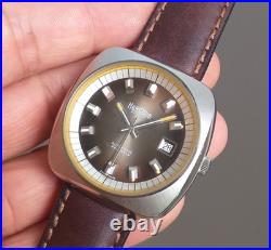 ETA 2452 Automatic 39mm Steel Project Watch For Parts or Repair Unworn NOS