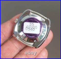 ETA 2452 Automatic 39mm Steel Project Watch For Parts or Repair Unworn NOS
