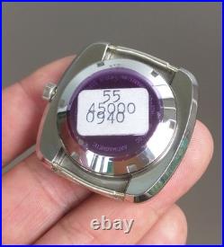 ETA 2452 Automatic 39mm Steel Project Watch For Parts or Repair Unworn NOS