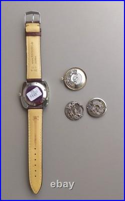 ETA 2452 Automatic 39mm Steel Project Watch For Parts or Repair Unworn NOS