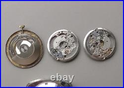 ETA 2452 Automatic 39mm Steel Project Watch For Parts or Repair Unworn NOS