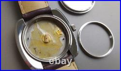 ETA 2452 Automatic 39mm Steel Project Watch For Parts or Repair Unworn NOS