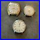 ETERNA GIRARD PERREGAUX TISSOT Vintage x 3 watch lot for repair, parts, spare
