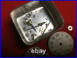 Earl Rolex Oyster Watch Movement Dial Hand Winder For Spares Or Repair 8 3/4