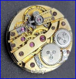 Early High Grade Thin 21mm Watch Movement For Repairs
