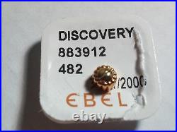 Ebel 1911 482 sportwave crown YELLOW, for watch repair / parts approx 5mm diam