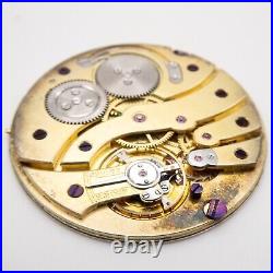 Ed. Koehn 41.1 x 3.4 mm Extra Thin Antique Pocket Watch Movement, Parts / Repair