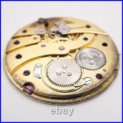 Ed. Koehn 41.1 x 3.4 mm Extra Thin Antique Pocket Watch Movement, Parts / Repair