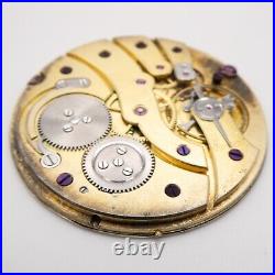 Ed. Koehn 41.1 x 3.4 mm Extra Thin Antique Pocket Watch Movement, Parts / Repair