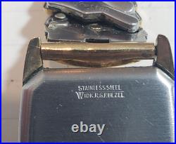 Elgin DuraPower Watch Rgp Bezel Gold Filled Band Parts or Repair