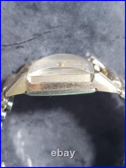 Elgin DuraPower Watch Rgp Bezel Gold Filled Band Parts or Repair