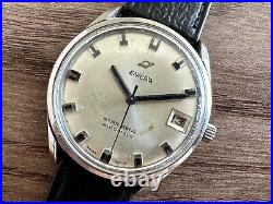 Enicar Star Jewels Automatic Date Caliber AR1145 For Parts or Repair 35mm