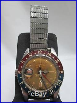 Estate Find Vintage ROLEX Watch for Parts Repair Running. Cannot Set time