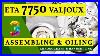 Eta 7750 Valjoux Part 3 Assembling U0026 Oiling Chrono U0026 Handsetting Breitling Watch Repair