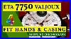 Eta 7750 Valjoux Part 4 Fit Hands Clean Pushers Casing Breitling Diy Watch Repair