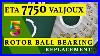 Eta 7750 Valjoux Part 5 Ball Bearing Replacement Breitling Watch Repair Tutorial Diy