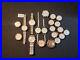FOSSIL GOLD & SILVER PHOTO SAMPLE Watch Lot FOR PARTS & REPAIR ONLY over 2 lbs