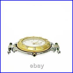 Fendi 920G Gold Plated SS Quartz Men's Watch White Dial, For Parts/Repair