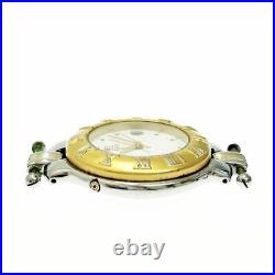 Fendi 920G Gold Plated SS Quartz Men's Watch White Dial, For Parts/Repair