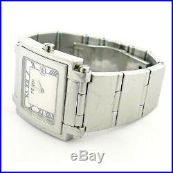 Fendi Orologi White Dial Stainless Steel Ladies Watch For Parts Or Repairs