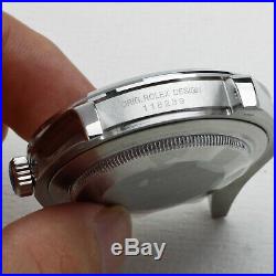 Fit 2836 case kit watch repair parts for air king explorer