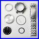 Fit 2836 case kit watch repair parts for fixb black cermaic seamaster