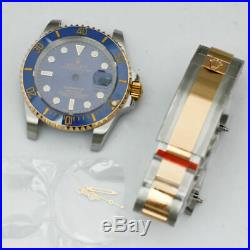 Fit 2836 case kit watch repair parts for submarinrer
