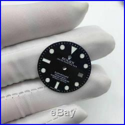 Fit 3135 movement 904L case kit watch repair parts for fix black submariner