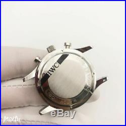 Fit 7750 movement chronograph case kit pilot style watch repair parts