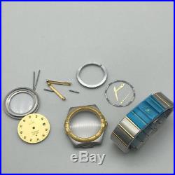 Fit eta 2824 watch repair parts high quality watch case kit 38mm