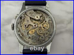 Fleur Chronograph Mechanical Vintage Working For Parts or Repair
