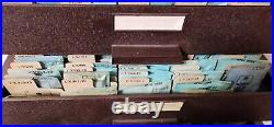 Flexo Crystal Watch Parts Cabinet full of crystals & Reference Book