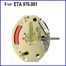 For Genuine ETA 976.001 Watch Movement Swiss 2 Hands, Replacement Repair Parts