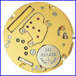 For Genuine Ronda 1009 Quartz Watch Movement 2 Hands 1 Eye Date @3' Repair Parts