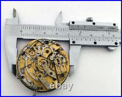 For Part Mechanism Chronograph Dürrstein & Co. Pocket Watch Repair Not Work
