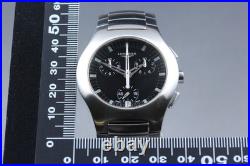 For Parts or Repair LONGINES Oposition L3.618.4 Quartz Chronograph Men's Watch