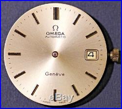 For Parts or Repair OMEGA Geneve Swiss Wrist Watch Movement 1012 SN # 37746321