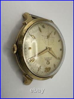 For Parts or Repair. Vintage OMEGA 14 K Gold Filled Automatic 32 mm Watch