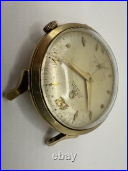 For Parts or Repair. Vintage OMEGA 14 K Gold Filled Automatic 32 mm Watch