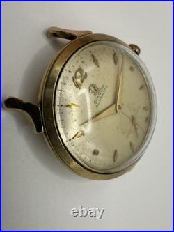 For Parts or Repair. Vintage OMEGA 14 K Gold Filled Automatic 32 mm Watch