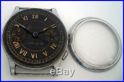 For Repair Hy. Moser Chronographe Wristwatch For Part